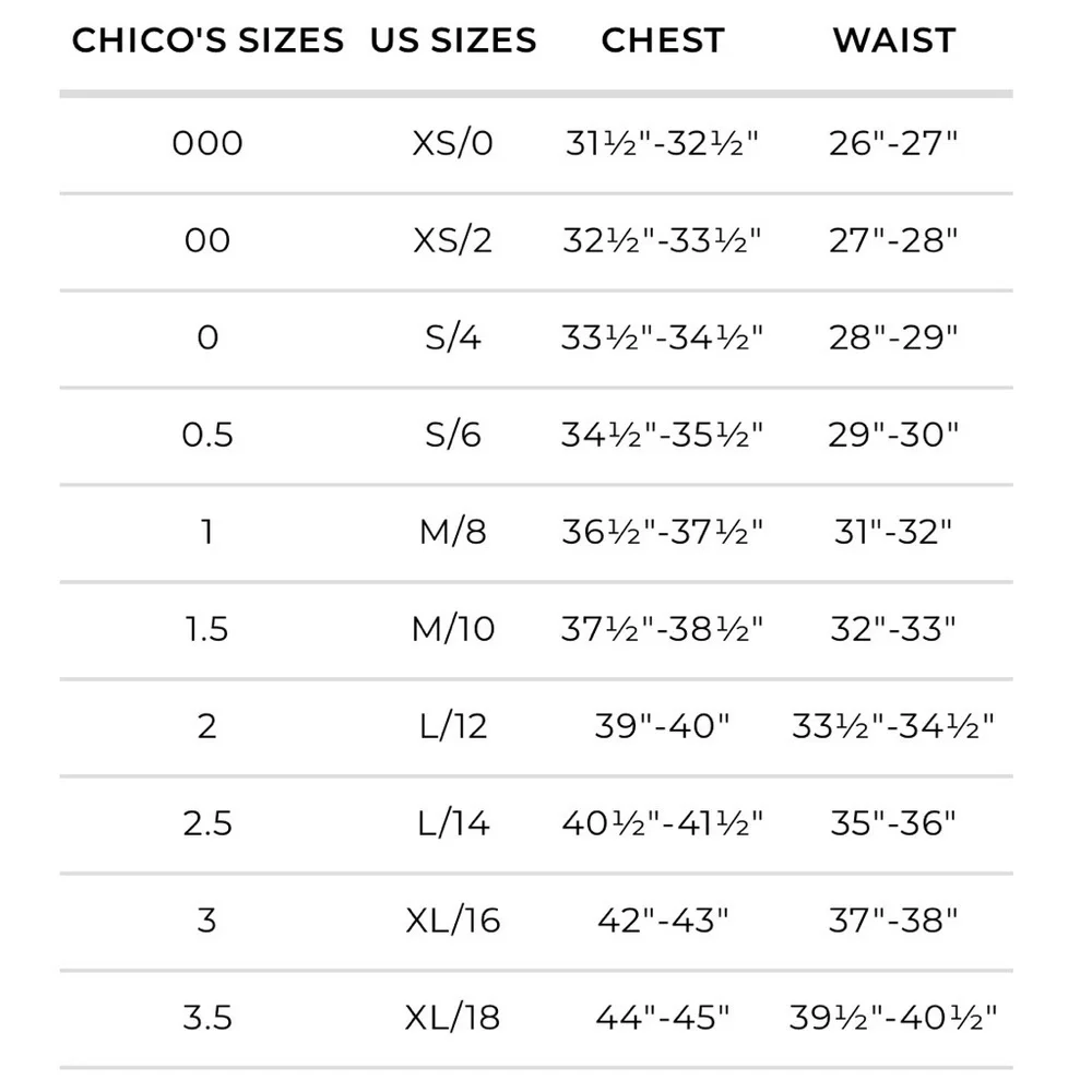 Chicos chico’s striped